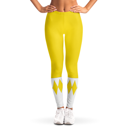 Women's GU 'Yellow Ranger' Leggings