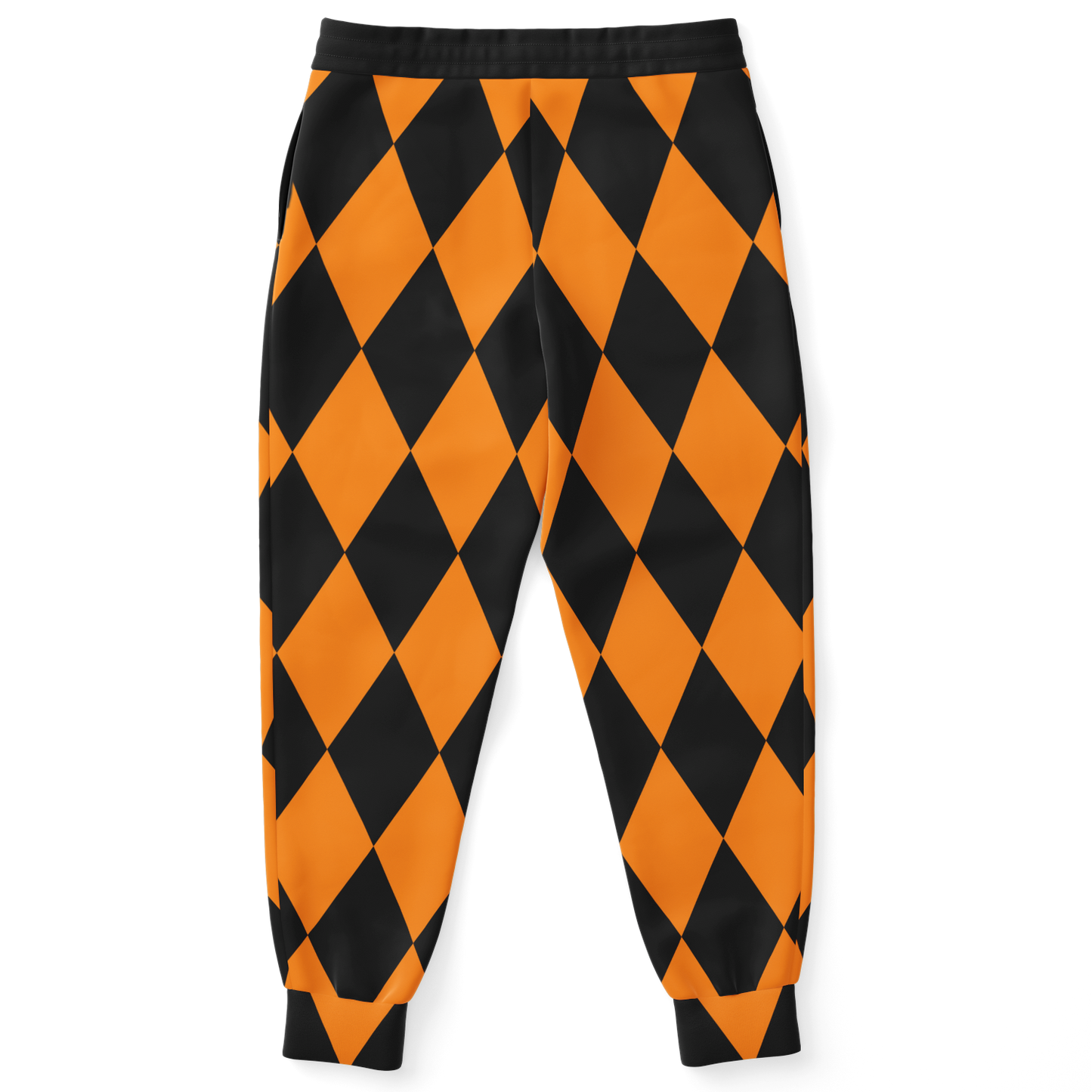 Adult Jack O Lantern Joggers - Black