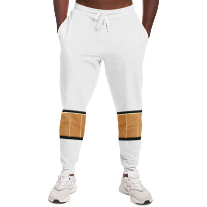 Adult MMPR 'White Ranger' Fashion Joggers