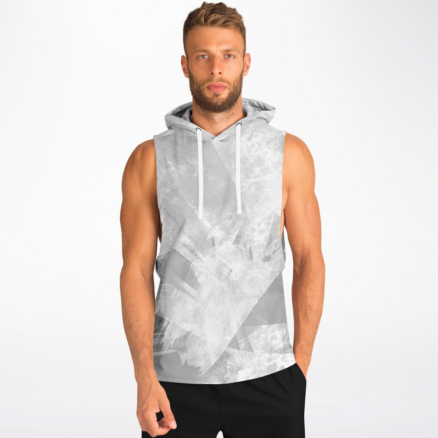 Adult All Over Print Muscle Tank Hoodie