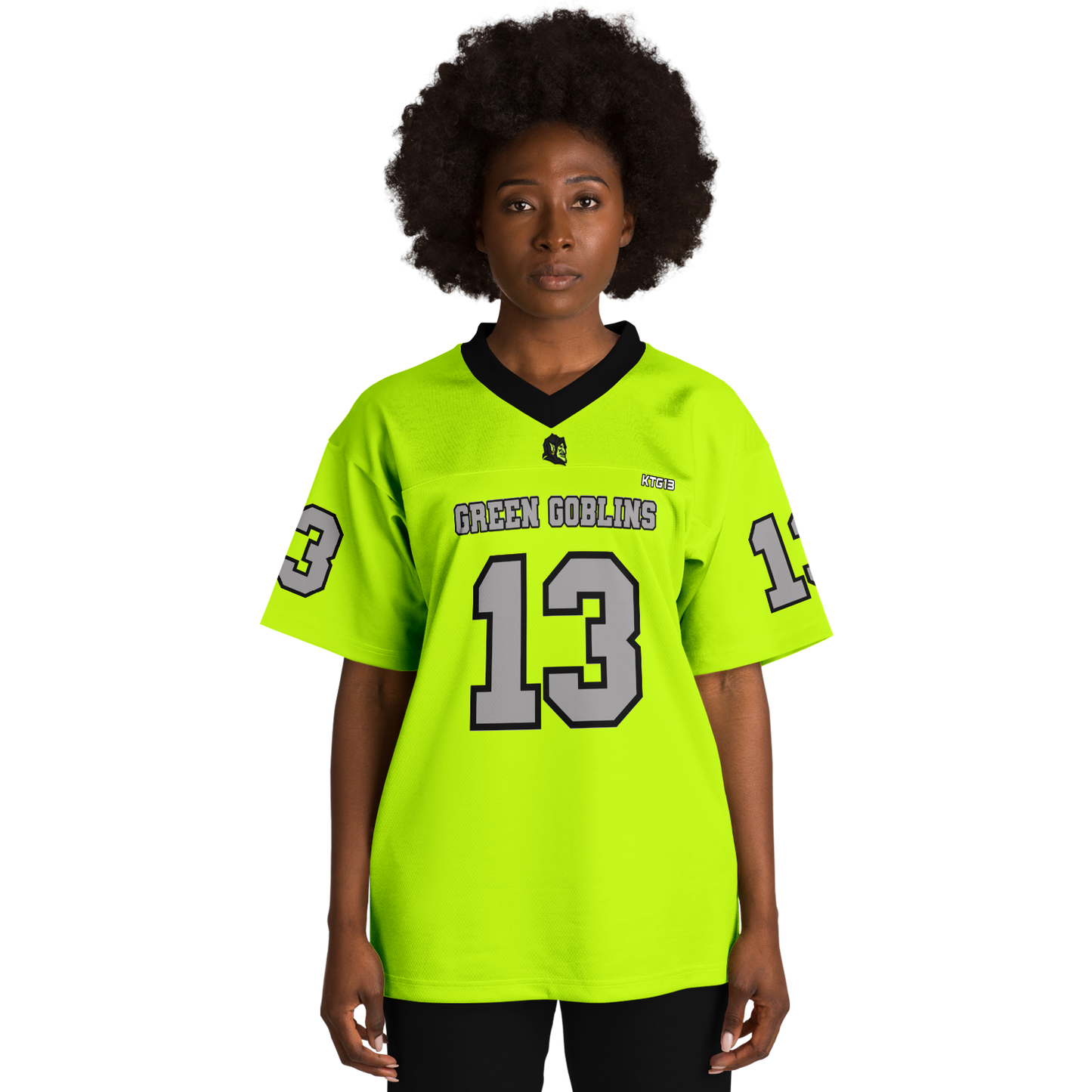 KTG13 TV Green Goblins Football Jersey