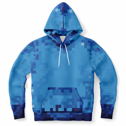 Adult GU 8-bit Hoodie - Blue