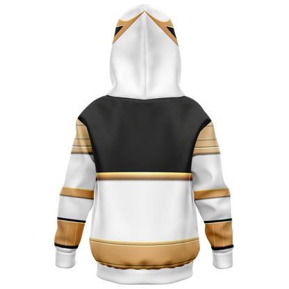 Youth MMPR 'White Ranger' Fashion Hoodie