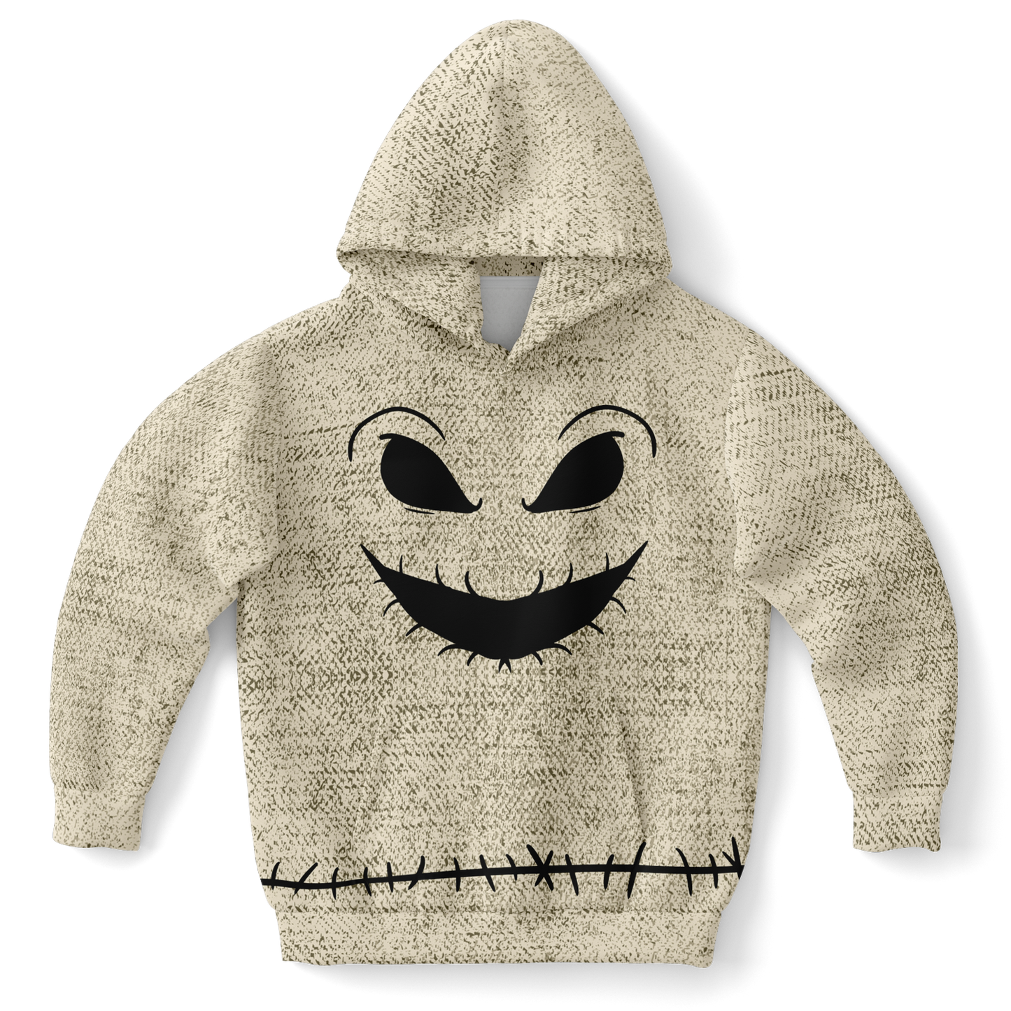 Youth Nightmare Before Christmas Oogie Boogie Face Hoodie