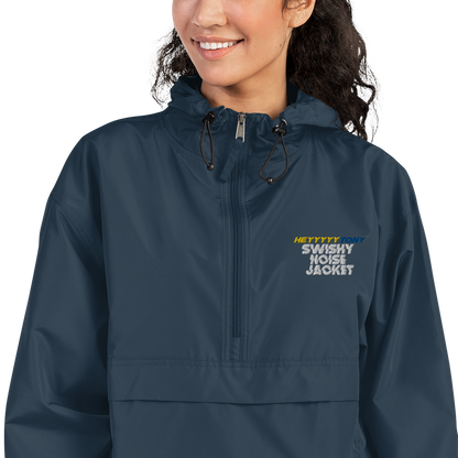 Adult HeyyyyTony Embroidered Champion Packable Jacket