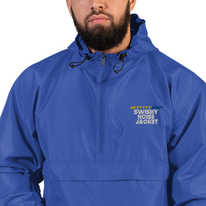 Adult HeyyyyTony Embroidered Champion Packable Jacket