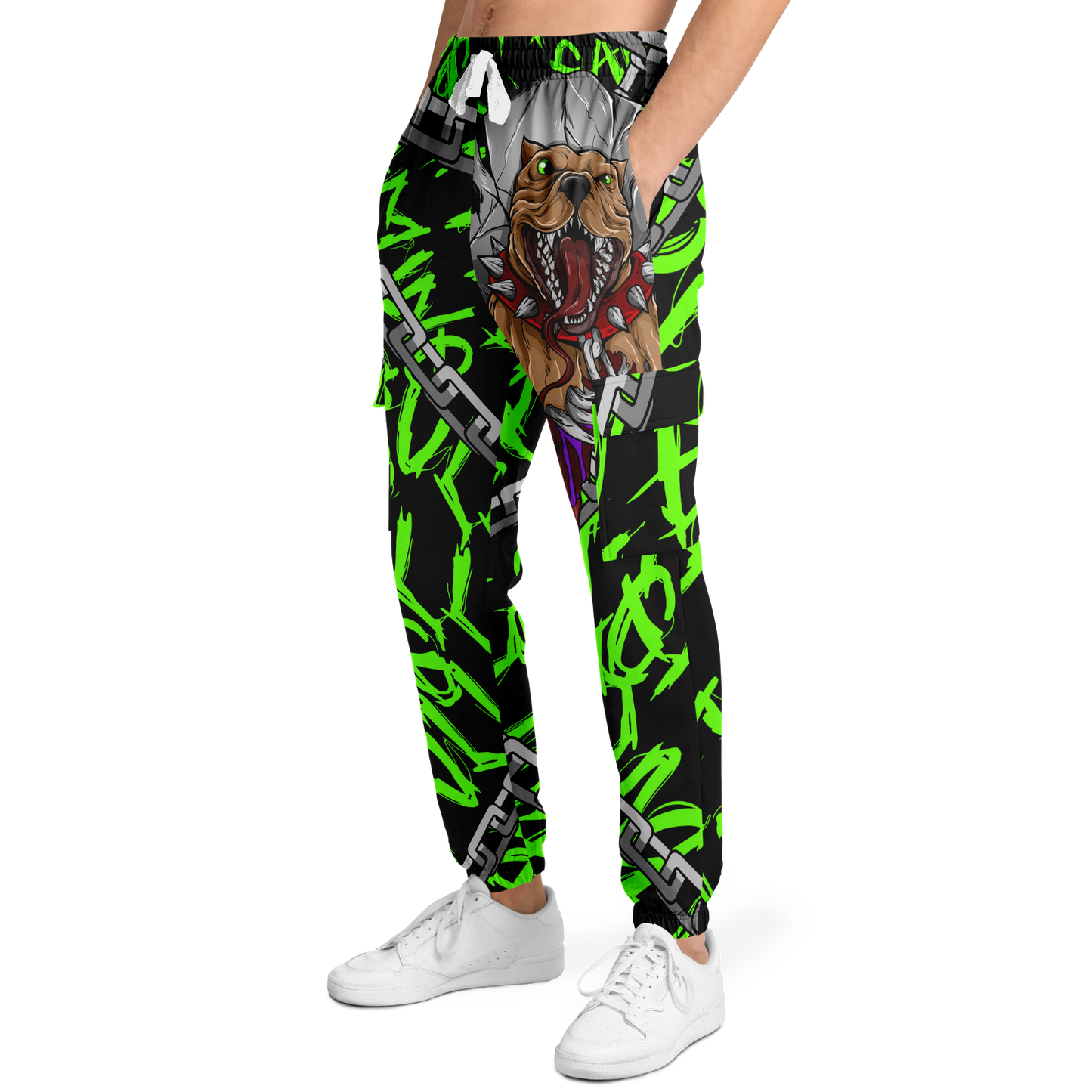 Adult Pitbull Gaming Athletic Cargo Pants