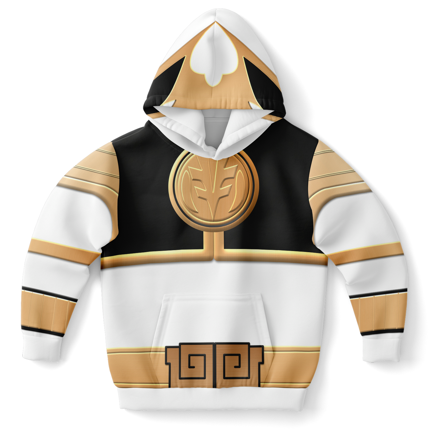 Youth MMPR 'White Ranger' Fashion Hoodie