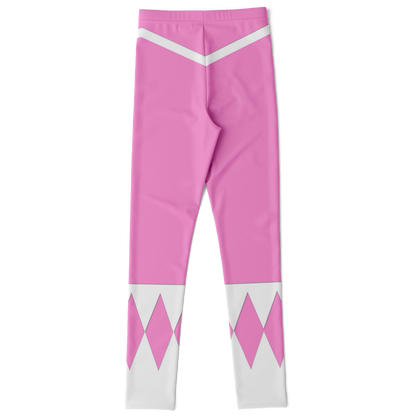 Youth MMPR Pink Ranger Leggings