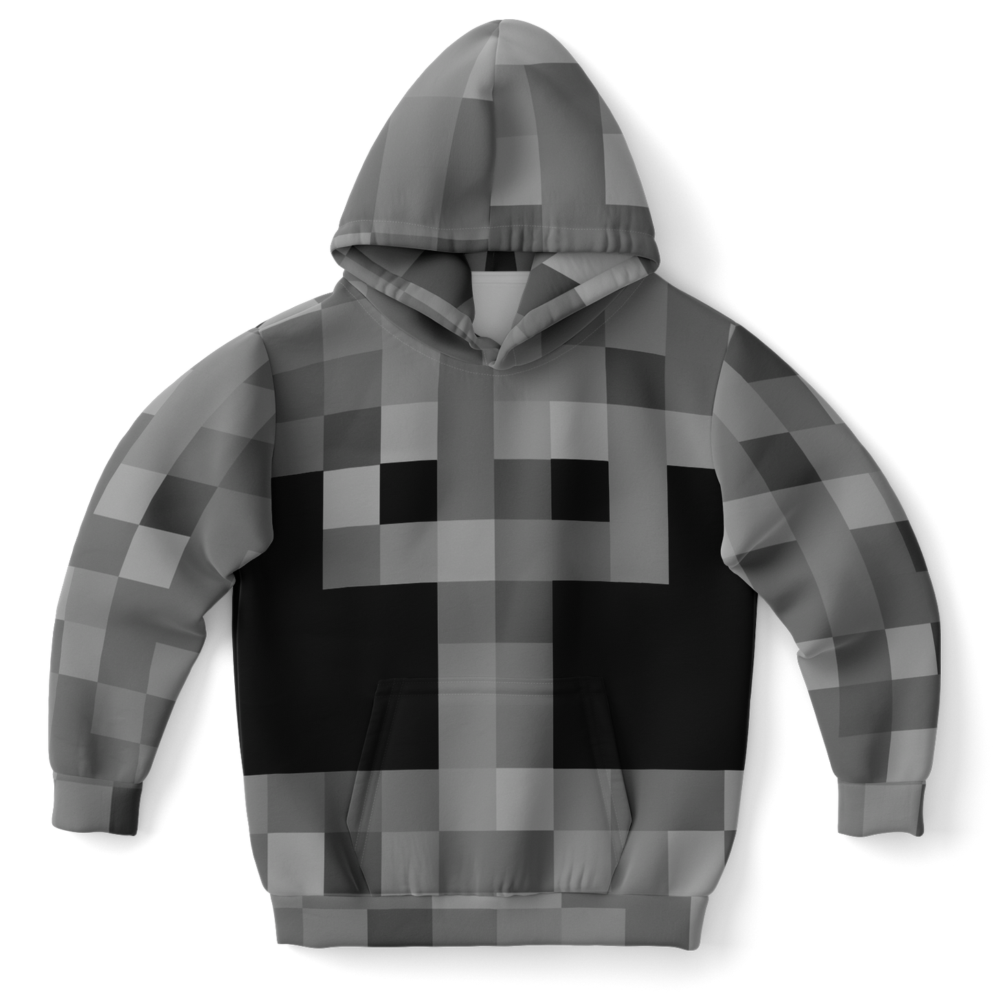 Youth GU 'Pixeled Skeleton' Fashion Hoodie