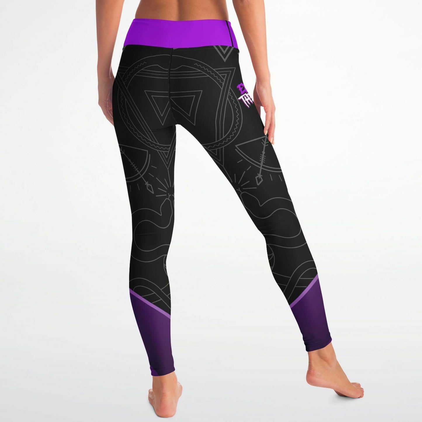 Women's Dark Royal Nation 'Dark Side' Yoga Pants