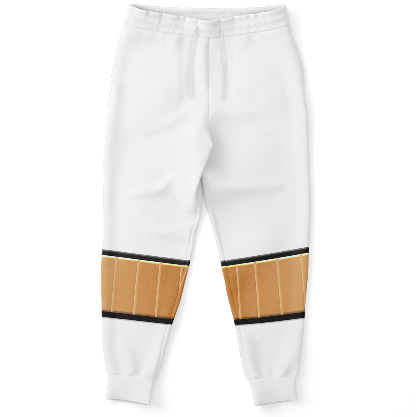 Adult MMPR 'White Ranger' Fashion Joggers