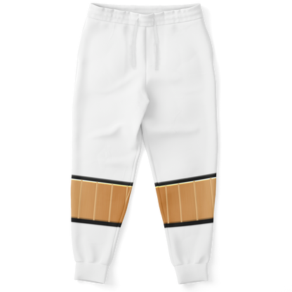 Adult MMPR 'White Ranger' Fashion Joggers