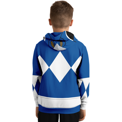 Youth MMPR Blue Ranger Hoodie