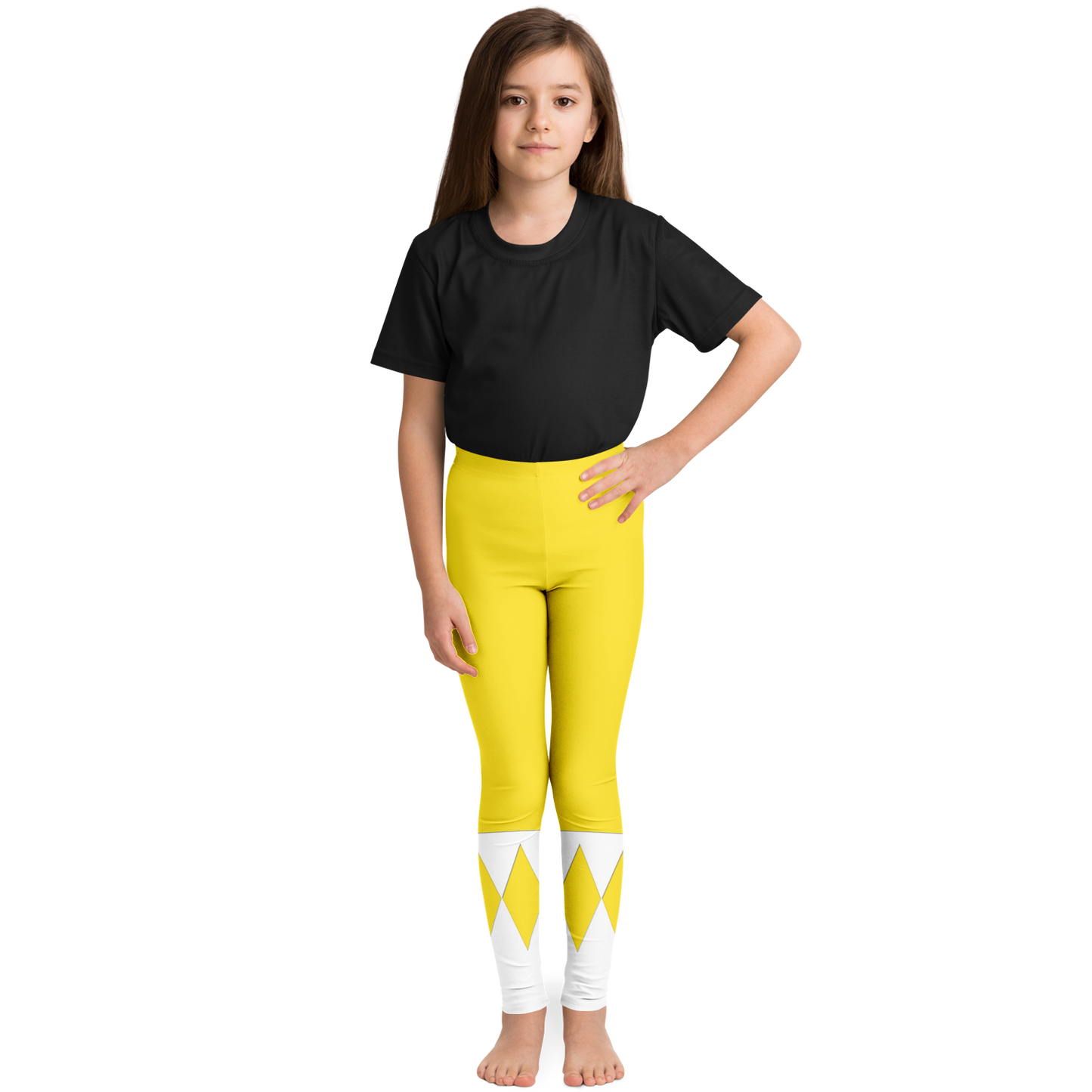 Youth GU 'Yellow Ranger' Leggings