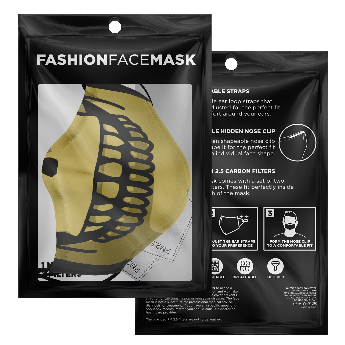 GU 'Skeletor' Fashion Mask