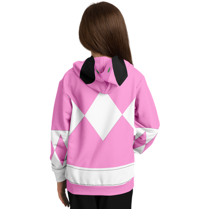 Youth MMPR Pink Ranger Hoodie