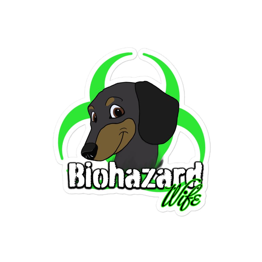 BiohazardWife 'OG' sticker