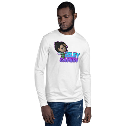 Men's iSLEYGaming 'Pew-Pew' Long Sleeve Fitted T-Shirt