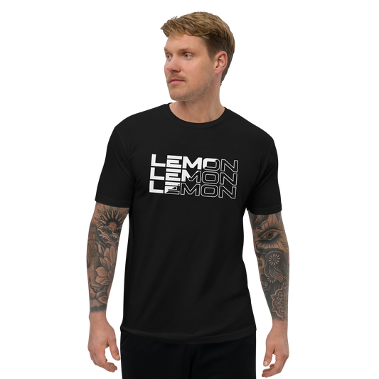 Adult LEMON Contrast Fitted T-Shirt