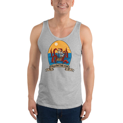 Men's Reid Likes Games 'Follow the Fun' Tank Top