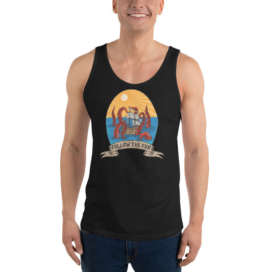 Men's Reid Likes Games 'Follow the Fun' Tank Top