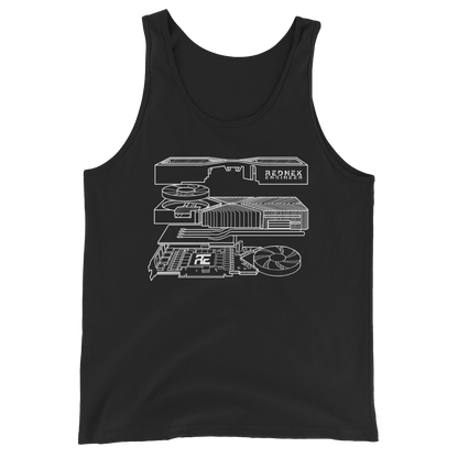 Men's RE 'Blueprint' Staple Tank Top