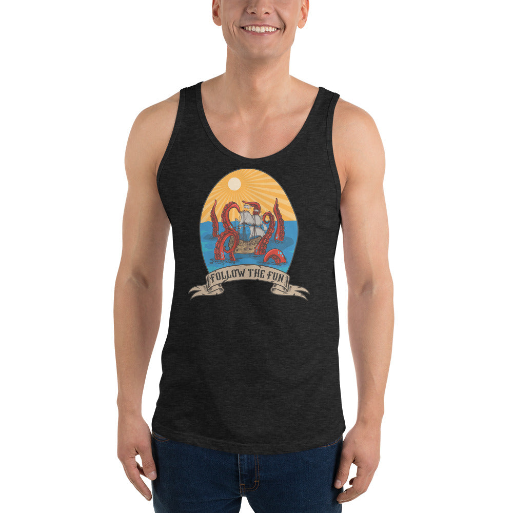 Men's Reid Likes Games 'Follow the Fun' Tank Top