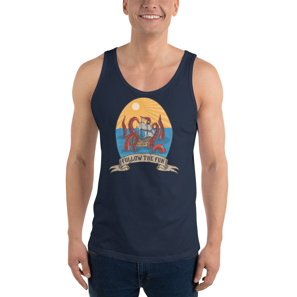 Men's Reid Likes Games 'Follow the Fun' Tank Top