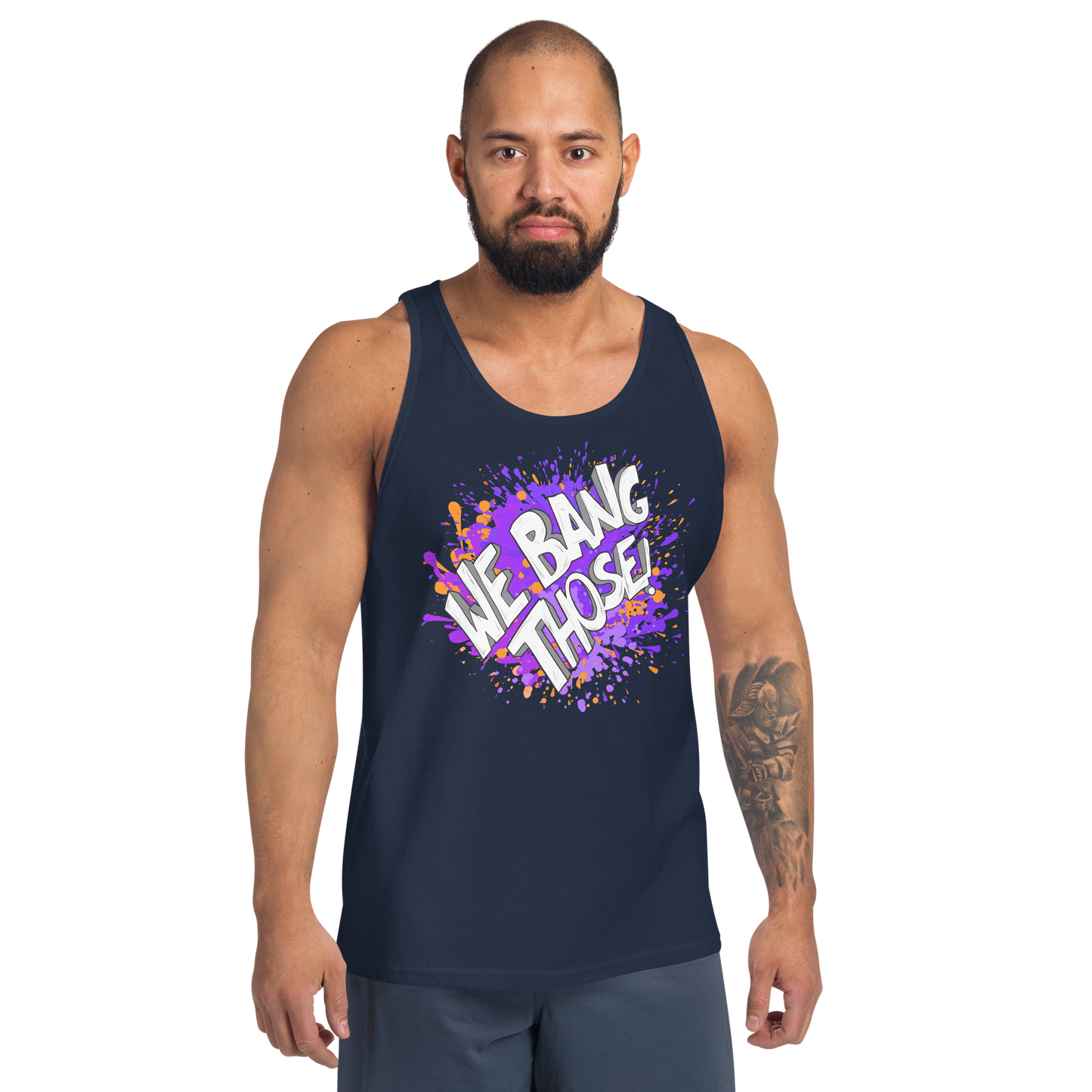 Men's Manjara 'We Bang Those' Staple Tank Top