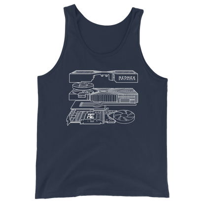 Men's RE 'Blueprint' Staple Tank Top