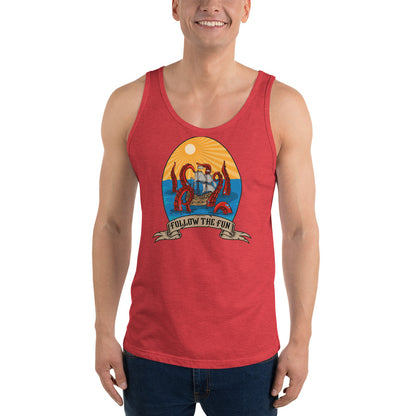 Men's Reid Likes Games 'Follow the Fun' Tank Top