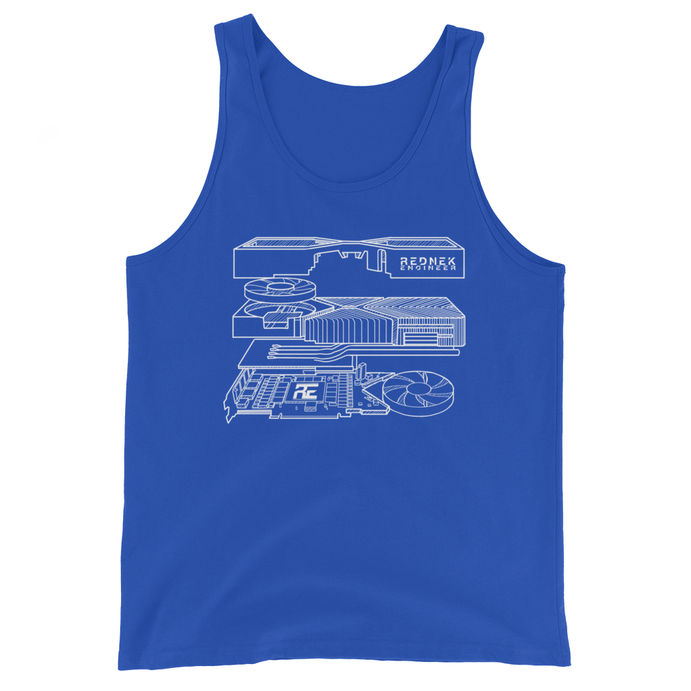 Men's RE 'Blueprint' Staple Tank Top