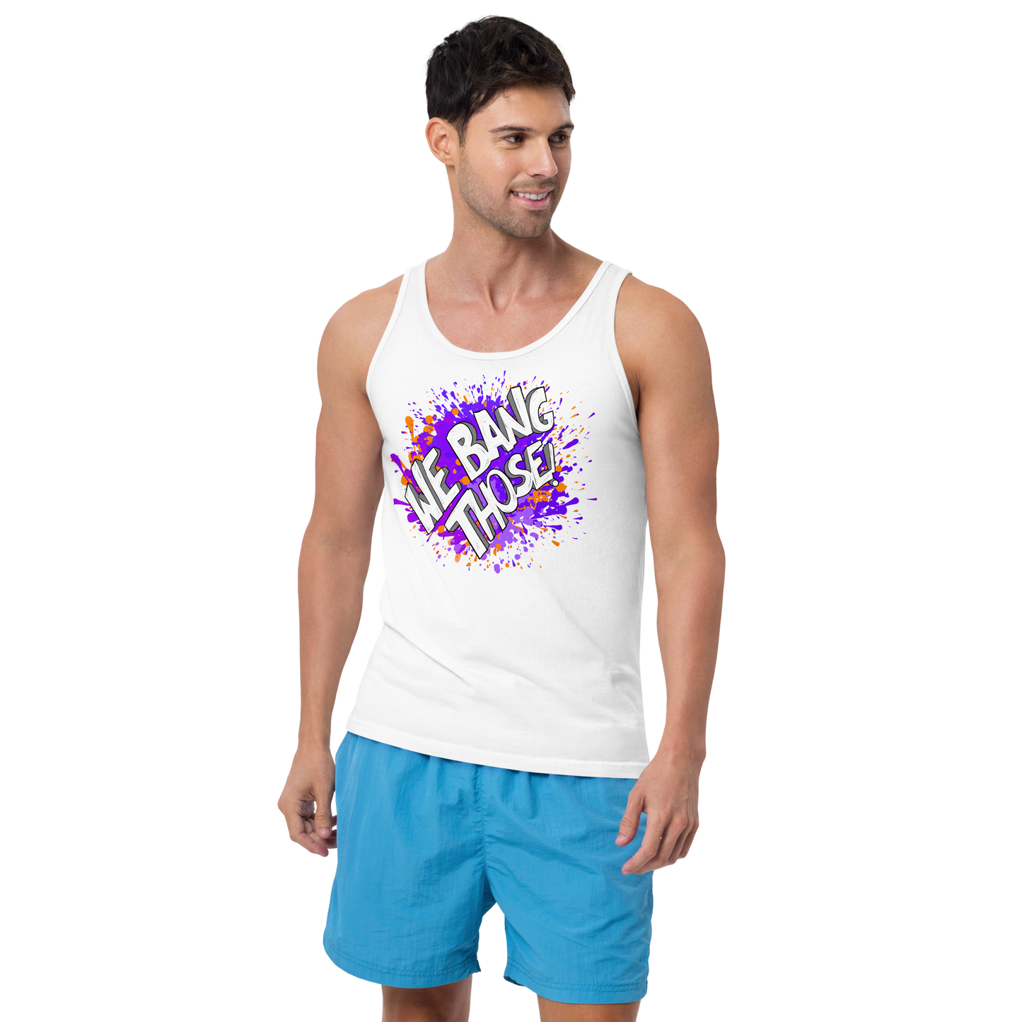 Men's Manjara 'We Bang Those' Staple Tank Top