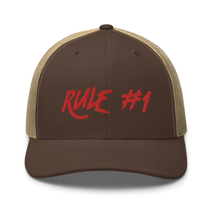 AlphaBroVR Retro Rule 1 Trucker Hat