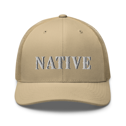 Native Retro Trucker Hat