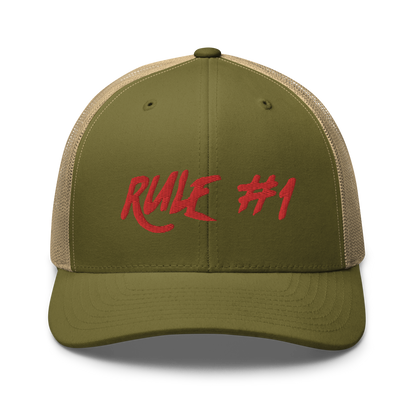 AlphaBroVR Retro Rule 1 Trucker Hat