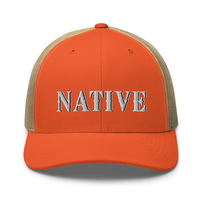 Native Retro Trucker Hat