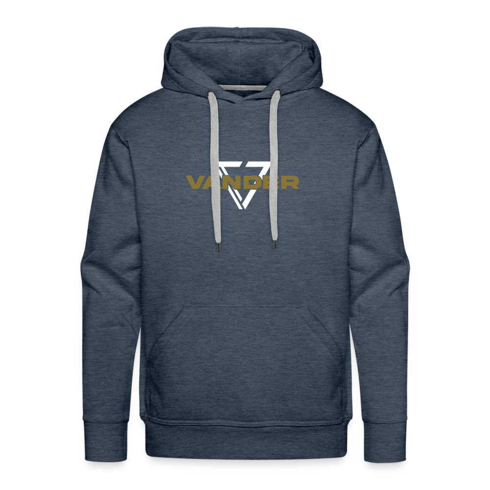 Vander  Men’s Premium Hoodie - heather denim