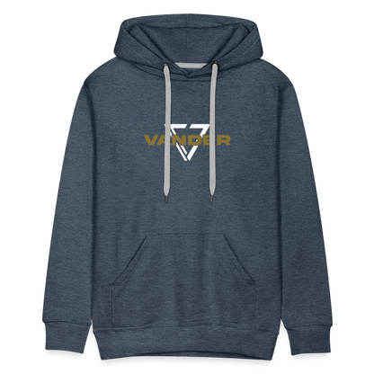 Vander  Men’s Premium Hoodie - heather denim