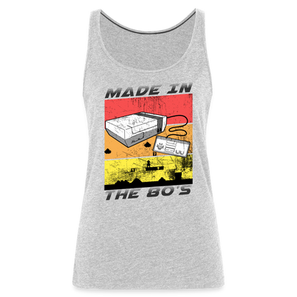 GU 'Made in the 80's' Women’s Premium Tank Top - heather gray