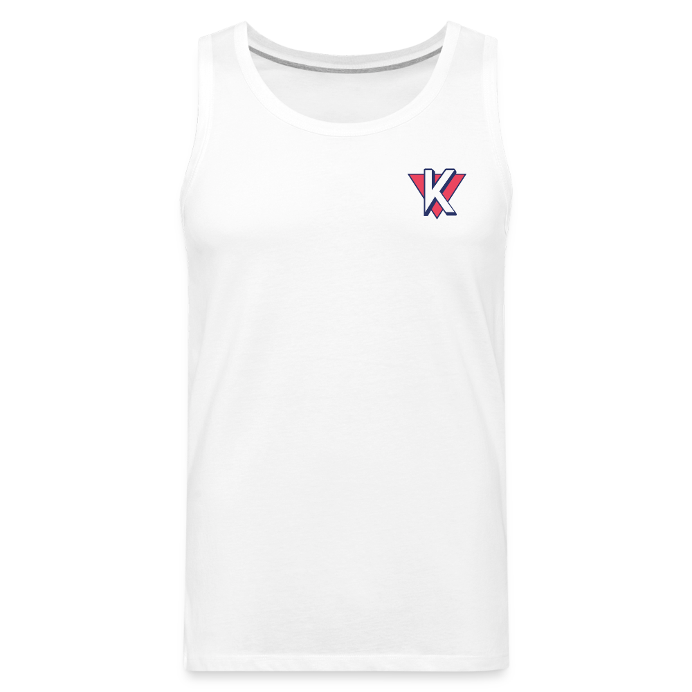 Killahh Men’s Premium Tank - white