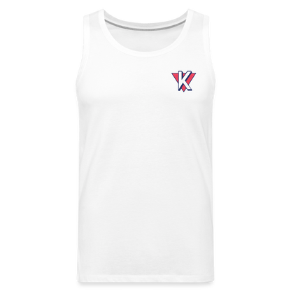 Killahh Men’s Premium Tank - white