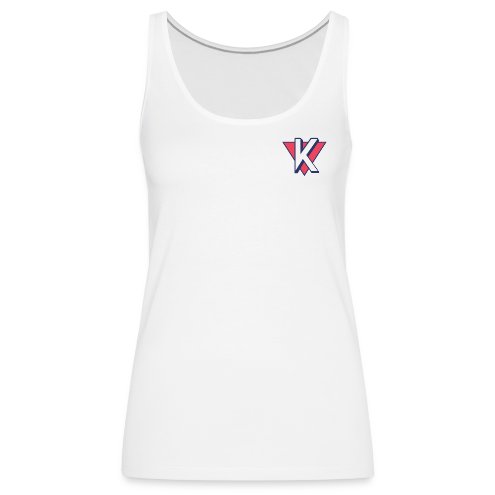 Killahh Women’s Premium Tank Top - white