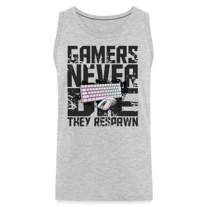 Men's Gamers Never Die Tank Top - Next Gen