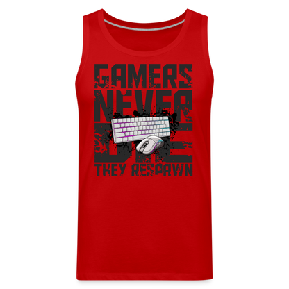 Men's Gamers Never Die Tank Top - Next Gen