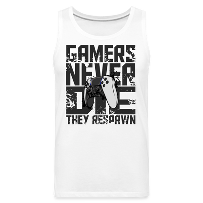 Men's Gamers Never Die Tank Top - Next Gen