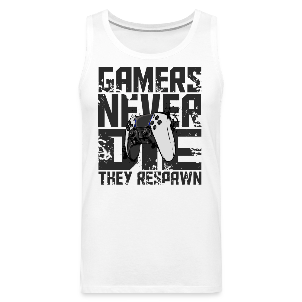 Men's Gamers Never Die Tank Top - Next Gen