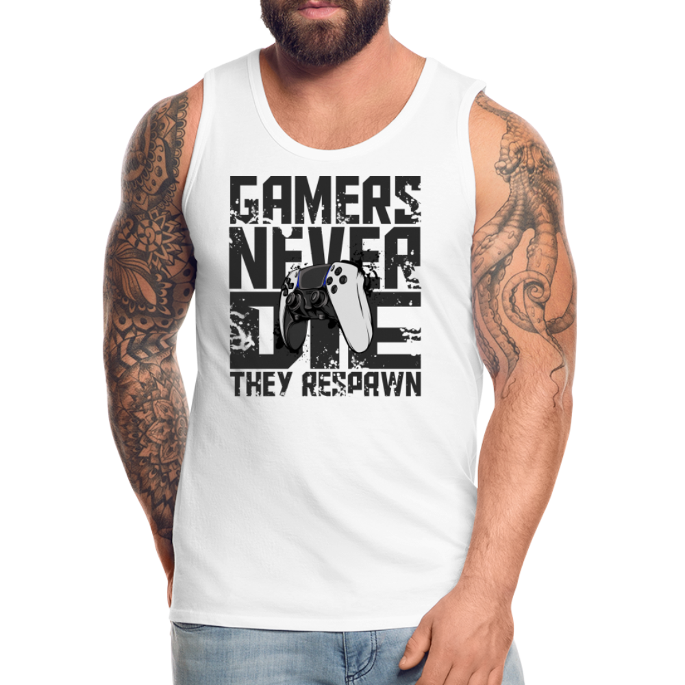 Men's Gamers Never Die Tank Top - Next Gen