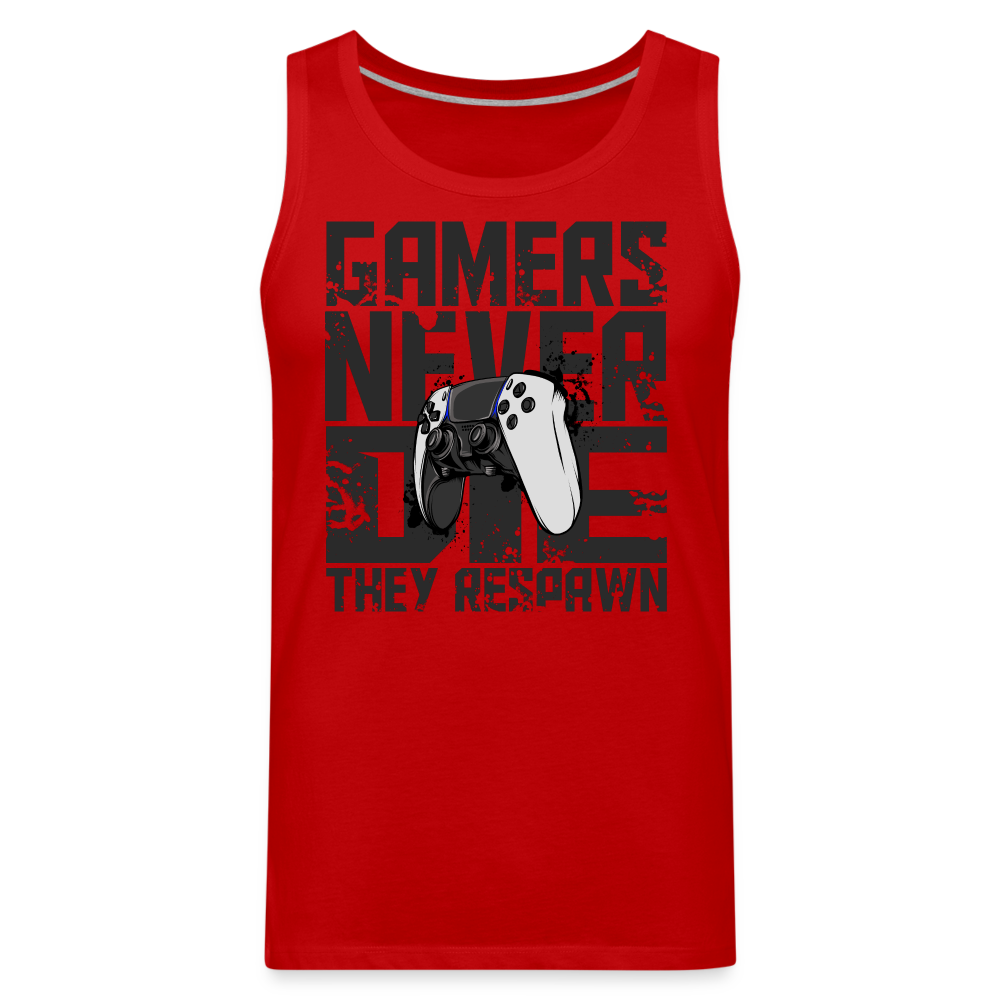 Men's Gamers Never Die Tank Top - Next Gen